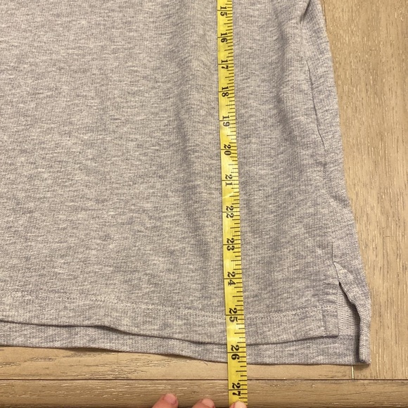 L.L Bean Grey Chambray Pullover - Picture 4 of 6